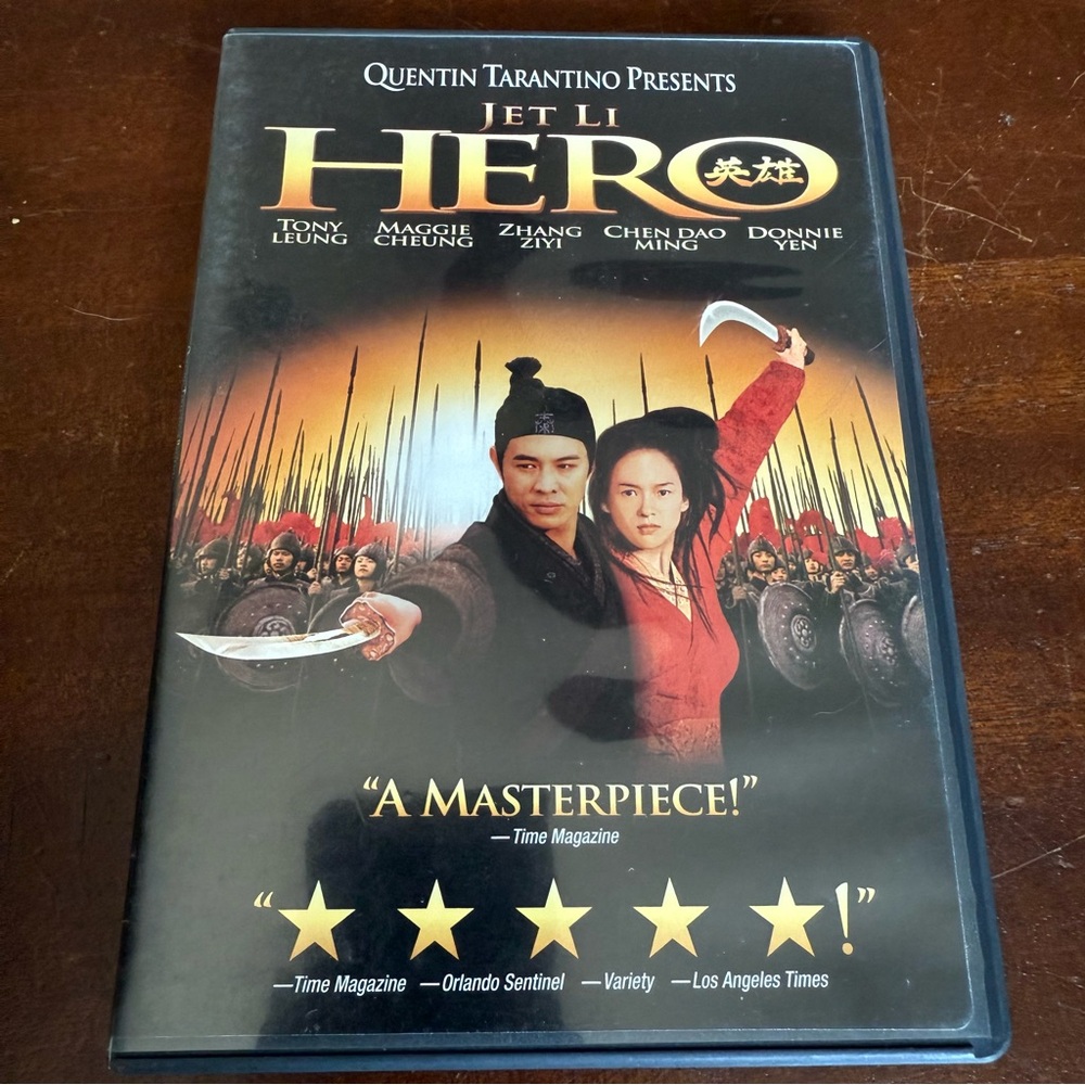 Jet Li Hero DVD - Picture 1 of 3